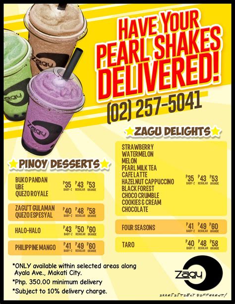 zagu prices|ZAGU Pearl Shakes (OFFICIAL) .